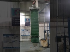 Vật liệu số lượng lớn Tải ống thổi bằng kính thiên văn Chute Wam Công suất cao